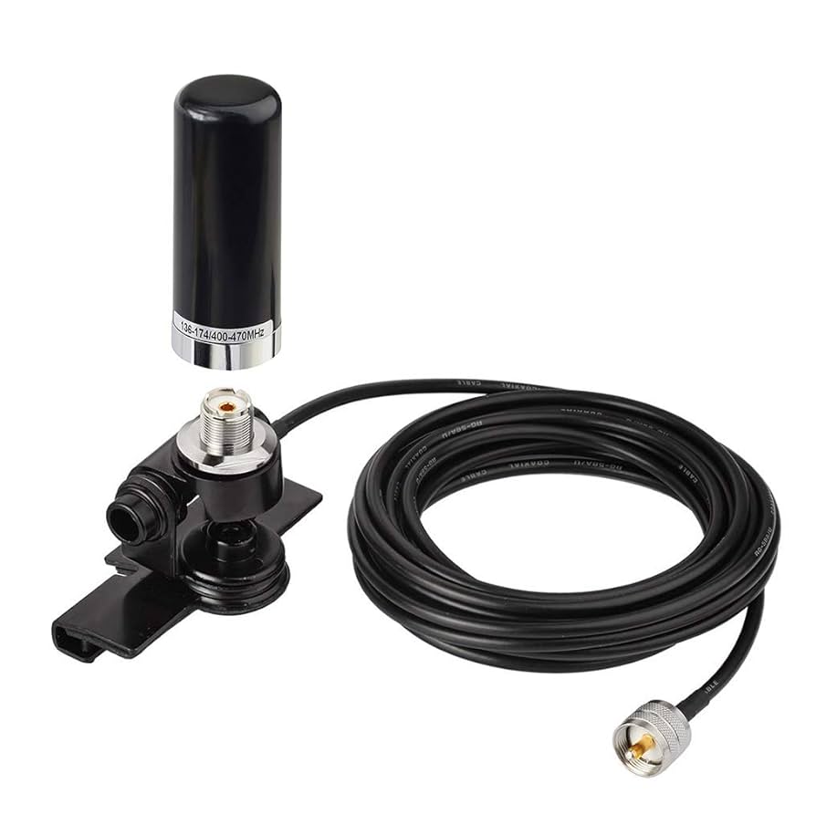Amazon.com: Bingfu Vehicle Ham Mobile Radio Antenna VHF UHF